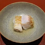 日本料理FUJI - 焼物：白甘鯛の松笠焼き、白甘鯛の出汁