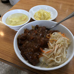 味芳斎 本店 - 味芳斎 本店(東京都港区芝大門)牛肉丼(牛肉飯) 1,300円