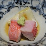 日本料理FUJI - 蒸し物：金目鯛のオイル蒸し