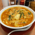 日高屋 - チゲ味噌ラーメン 640円