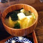 お酒とご飯 たく - 味噌汁