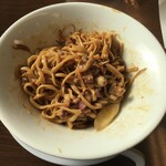 麺麓menroku - 鴨カラスミまぜそば、まぜまぜ