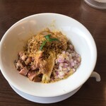 麺麓menroku - 限定鴨のカラスミまぜそば