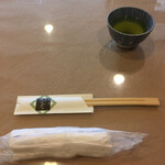 天ぷら ひろみ - ホットおしぼり嬉しい！