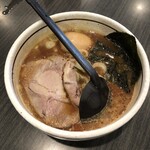 北海道らーめん奥原流 久楽 - 醤油ラーメン（８００円）