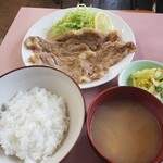 下総屋 - 生姜焼き定食