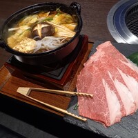 近江牛専門店 万葉 まえだ亭 - (梅)近江牛すき焼き1,530円税込