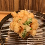 てんぷら 下村 - かき揚げ