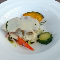 カフェ＆レストラン ヴァン - ～  選べるメイン料理  ～
                    【 豚肩ロース肉のクリーム煮 】