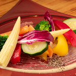 ◆Bagna cauda made with carefully selected vegetables