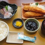 Maruha Shokudou - Wまるは定食(2,040円)