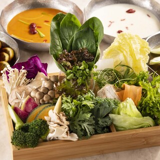 For beauty and health◎Lettuce shabu shabu