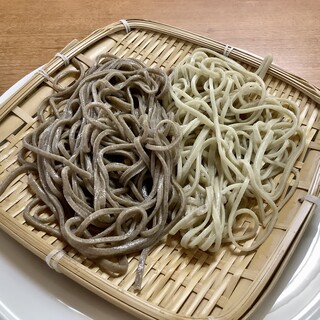 そば処 十割や - 料理写真:【十割そば 1,000円】今日は北海道産と茨城産のお蕎麦でした。