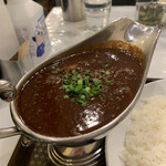 カレーの店ボンベイ - 赤キーマゆるめ（超５）のアップ