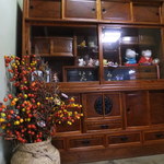 白水園 - 店内に置かれた家具