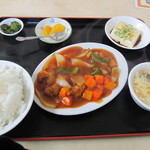 聚仙閣 - 酢豚ランチ650円