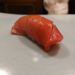 東麻布 天本 - 塩竈の中トロ