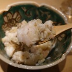東麻布 天本 - 良く和えて戴きます。