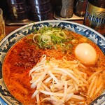 Mendokoro Nakigoe - 全部のせ担々麺 「中辛」 1100円