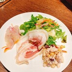 ナポリの下町食堂 - 前菜の盛り合わせ