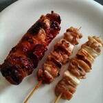 旭チキン - ネギマ塩＆鳥チャーシュー