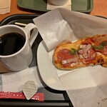カフェ・ベローチェ - ワンハンドピザセット