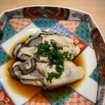 東麻布 天本 - 生牡蠣ポン酢