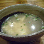 Sumibi Yakitori Mu - 半日かけて作った鶏スープ　