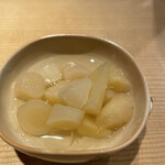 東麻布 天本 - ガリ