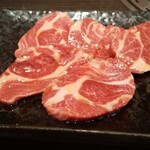 Yakiniku Reimen Yamanakaya - 上ラム肩ロース！羊の脂は食べても蓄積しない。らしい！