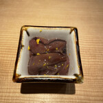 東麻布 天本 - ゆずを散らしたホタルイカ