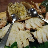 かに道楽 新宿本店 - 毛かに姿茹（小）