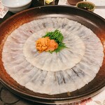 こなす - ふぐ刺し