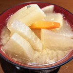 瑠玖＆魚平 - サービスのあら汁