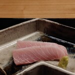 一本杉 川嶋 - メジマグロの大トロ