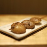 鳥しき - じゃがバター/今年の夏祭りを予感させる一串