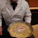 一本杉 川嶋 - カニ雑炊