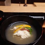 一本杉 川嶋 - カニ真薯