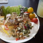 レストラン＆バー｢SKY J｣ - サラダおかわり