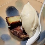 にい留 - 薩摩芋とミルクジェラート