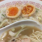 煮干中華そば専門 煮干丸 - 白醤油スープ ＆ 味玉 アップ！