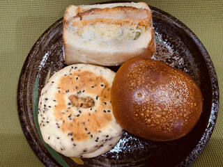 Kururinopan - ３個のパン購入