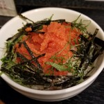 塩そば専門店 桑ばら - 辛子明太子ごはん