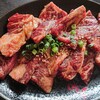 Yakiniku Dainingu Yamato - 大和カルビ定食お肉400ｇ増量