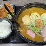 kare-udonsemmontengambariya - がんばり屋とんかつ定食