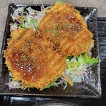 カレーうどん専門店 がんばり屋 - とんかつ