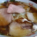 松屋製麺所 - 試食のチャーシュー麺