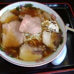松屋製麺所 - 試食のチャーシュー麺