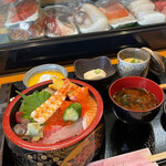 Sakura - 海鮮丼ランチ １２００円税込