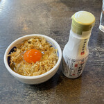 Chuukasoba Hanzawa - 秋刀魚削り節と濃い卵のたまごかけ御飯 300円